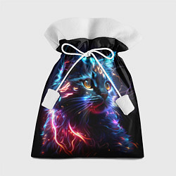 Мешок для подарков Электрический котёнок, цвет: 3D-принт