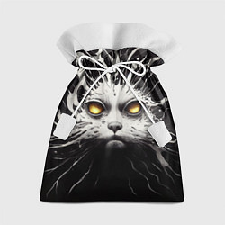 Мешок для подарков Молочный кот с брызгами, цвет: 3D-принт