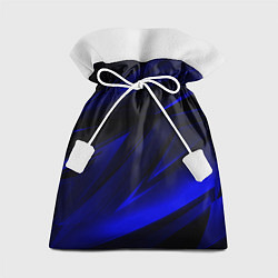 Мешок для подарков Geometry blue stripes, цвет: 3D-принт