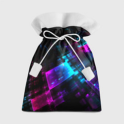 Мешок для подарков Неоновый киберпанк, цвет: 3D-принт