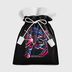 Мешок для подарков Кибер-Соник с алмазом, цвет: 3D-принт