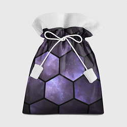 Мешок для подарков Звездные соты, цвет: 3D-принт