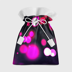 Мешок для подарков Розовые блики света, цвет: 3D-принт