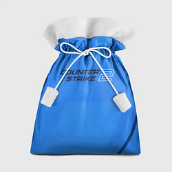 Мешок для подарков Counter Strike 2 с логотипом, цвет: 3D-принт