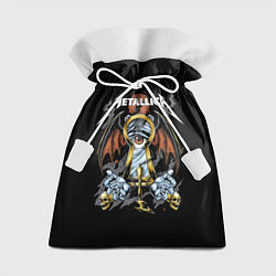 Мешок для подарков Металлика - Metallica, цвет: 3D-принт