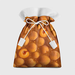 Мешок для подарков Сочная текстура из персиков, цвет: 3D-принт
