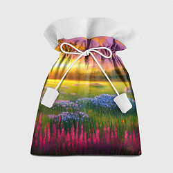 Мешок для подарков Летний закат, цвет: 3D-принт