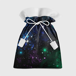Мешок для подарков Космос Звёздное небо, цвет: 3D-принт