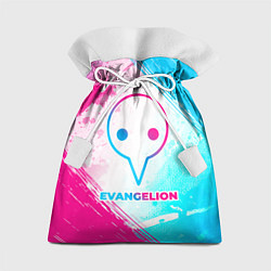 Мешок для подарков Evangelion neon gradient style, цвет: 3D-принт