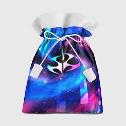 Мешок для подарков Hitman неоновый космос, цвет: 3D-принт