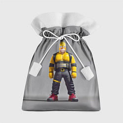 Мешок для подарков Homer Simpson - ninja - neural network, цвет: 3D-принт