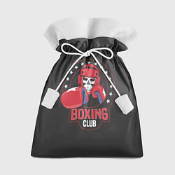 Мешок для подарков Boxing club - боксёр, цвет: 3D-принт