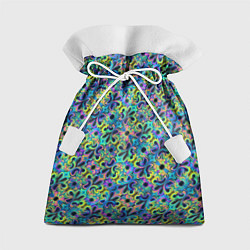 Мешок для подарков Психоделические цветочки, цвет: 3D-принт