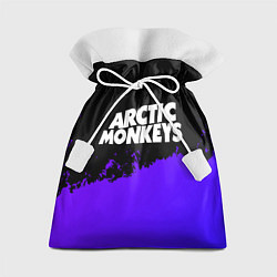 Мешок для подарков Arctic Monkeys purple grunge, цвет: 3D-принт