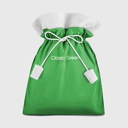 Мешок для подарков Classic Green, цвет: 3D-принт
