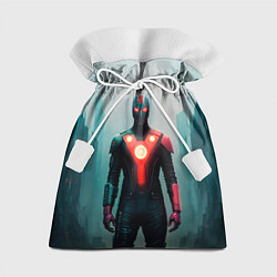 Мешок для подарков Мрачный киберпанк персонаж, цвет: 3D-принт