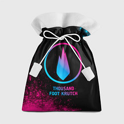 Мешок для подарков Thousand Foot Krutch - neon gradient, цвет: 3D-принт