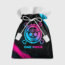 Мешок для подарков One Piece - neon gradient, цвет: 3D-принт