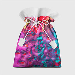 Мешок для подарков Феерия жидких красок, цвет: 3D-принт