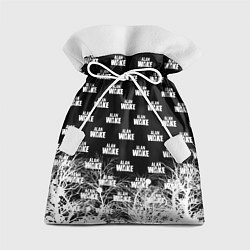 Мешок для подарков Алан Вейк узор, цвет: 3D-принт