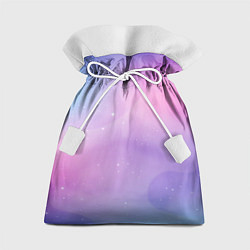 Мешок для подарков Градиентовый космос, цвет: 3D-принт