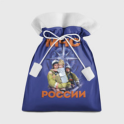 Мешок для подарков МЧС России - спасатели, цвет: 3D-принт
