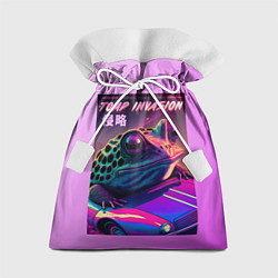 Мешок для подарков Нашествие жаб из глубокого космоса, цвет: 3D-принт