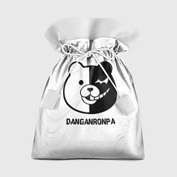 Мешок для подарков Danganronpa glitch на светлом фоне, цвет: 3D-принт