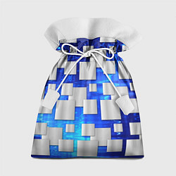 Мешок для подарков Стальные квадраты, цвет: 3D-принт
