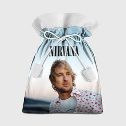 Мешок для подарков Тру фанат Nirvana, цвет: 3D-принт