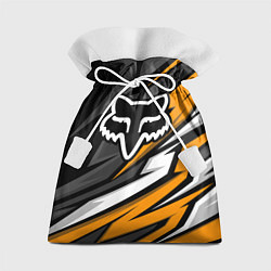Мешок для подарков Fox motocross racing - orange, цвет: 3D-принт