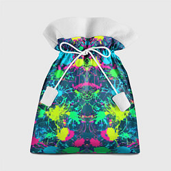 Мешок для подарков Colorful blots - expressionism - vogue, цвет: 3D-принт