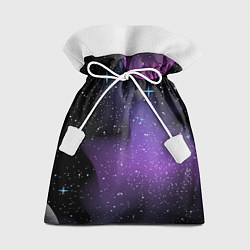 Мешок для подарков Фон космоса звёздное небо, цвет: 3D-принт