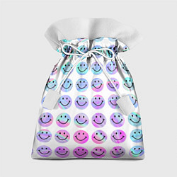 Мешок для подарков Smiley holographic, цвет: 3D-принт