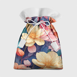 Мешок для подарков Водянная лилия лотосы кувшинки, цвет: 3D-принт