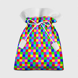 Мешок для подарков Разноцветные плитки, цвет: 3D-принт