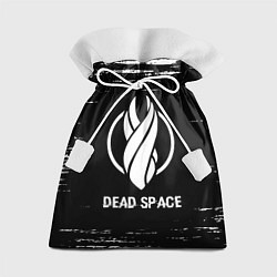 Мешок для подарков Dead Space glitch на темном фоне, цвет: 3D-принт