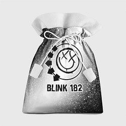 Мешок для подарков Blink 182 glitch на светлом фоне, цвет: 3D-принт