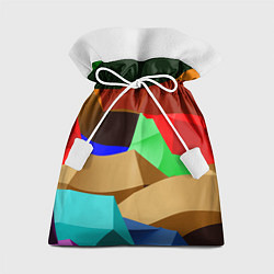 Мешок для подарков Пластиковые чешуйки, цвет: 3D-принт