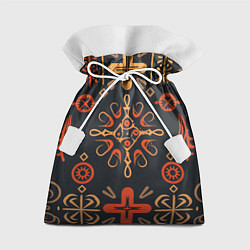 Мешок для подарков Орнамент в славянском стиле, цвет: 3D-принт