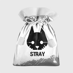 Мешок для подарков Stray glitch на светлом фоне, цвет: 3D-принт