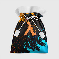 Мешок для подарков Half Life logo краски, цвет: 3D-принт