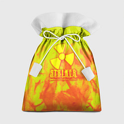 Мешок для подарков Stalker yellow flame, цвет: 3D-принт