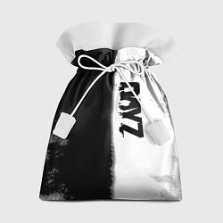 Мешок для подарков Dayz черно белый ужас, цвет: 3D-принт