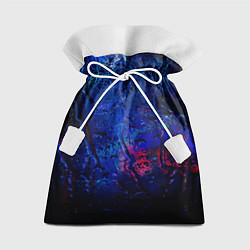 Мешок для подарков Капли воды на стекле, цвет: 3D-принт
