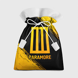 Мешок для подарков Paramore - gold gradient, цвет: 3D-принт