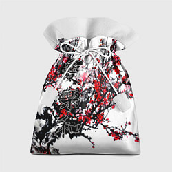 Мешок для подарков Японский стиль иероглифы, цвет: 3D-принт