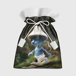 Мешок для подарков Шайлушай синий, цвет: 3D-принт