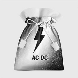 Мешок для подарков AC DC glitch на светлом фоне, цвет: 3D-принт