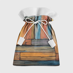 Мешок для подарков Акварельные доски, цвет: 3D-принт